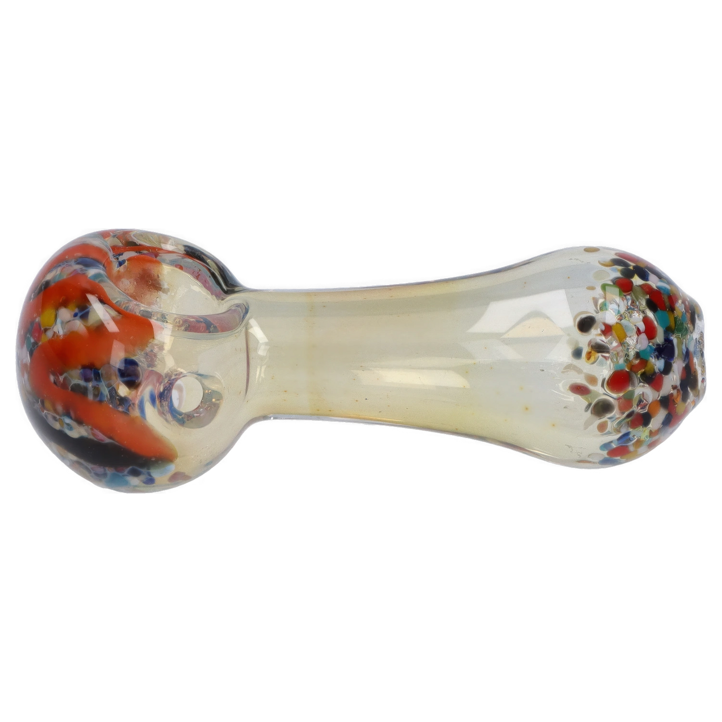 DHC 3-inch Glass Multi-Colour Dots Hand Pipe