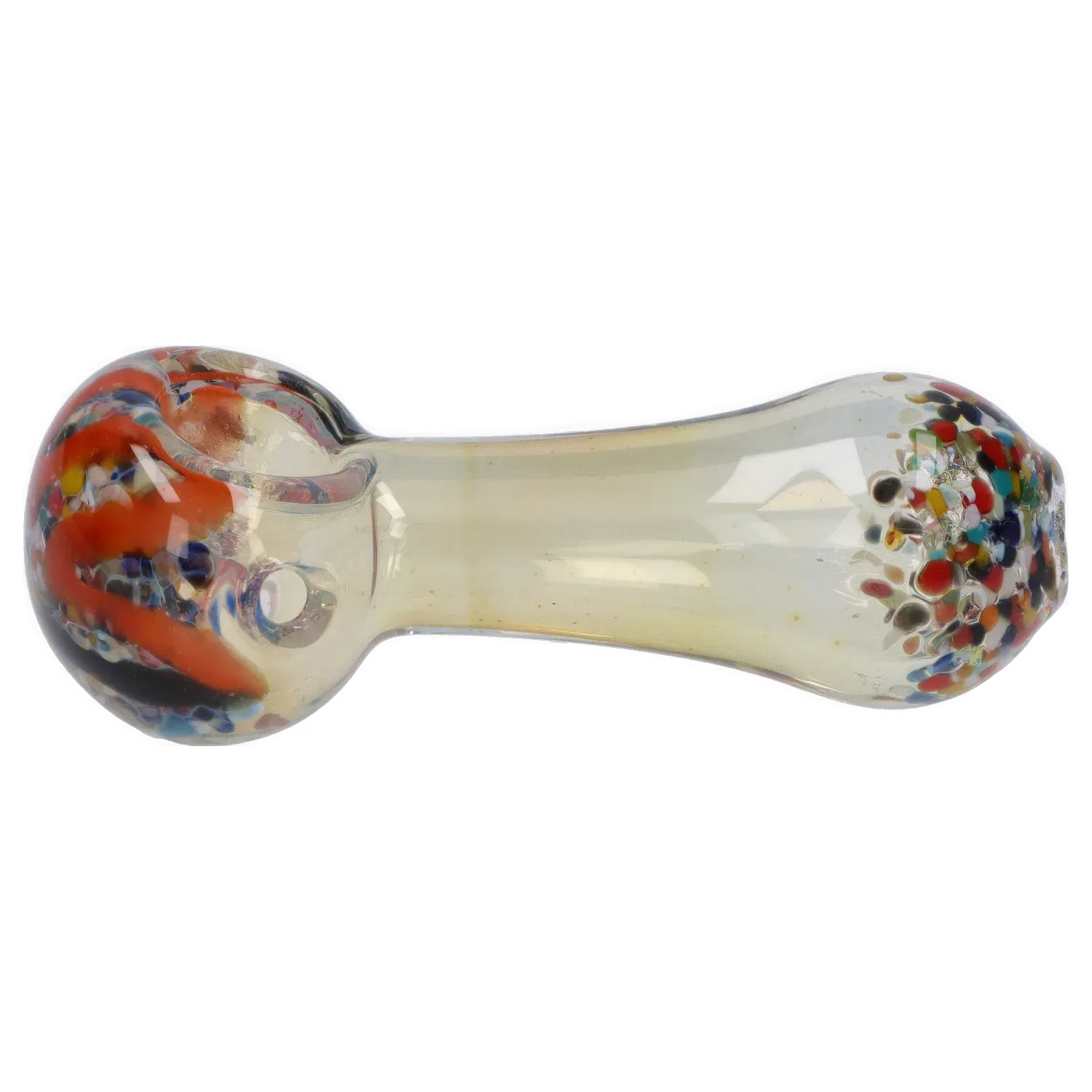 DHC 3-inch Glass Multi-Colour Dots Hand Pipe