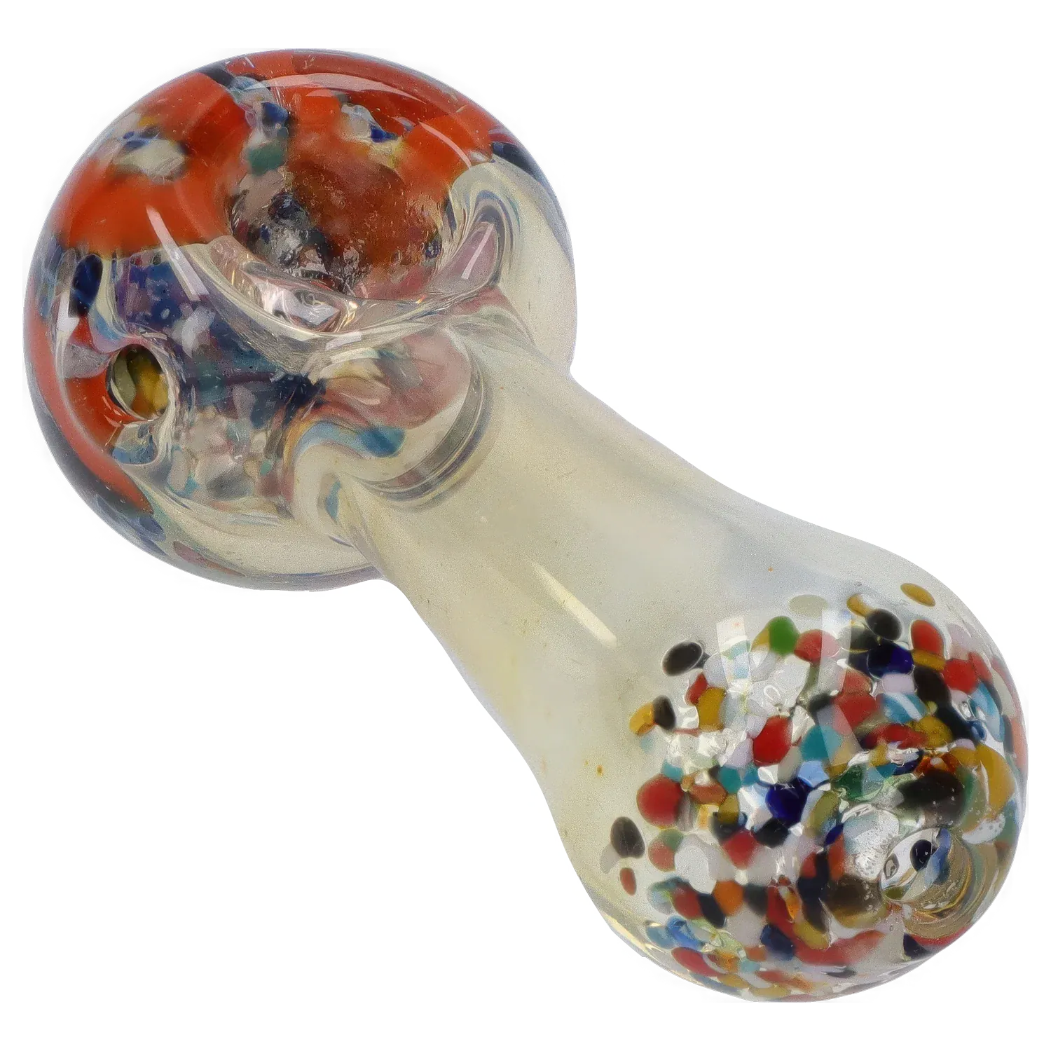 DHC 3-inch Glass Multi-Colour Dots Hand Pipe