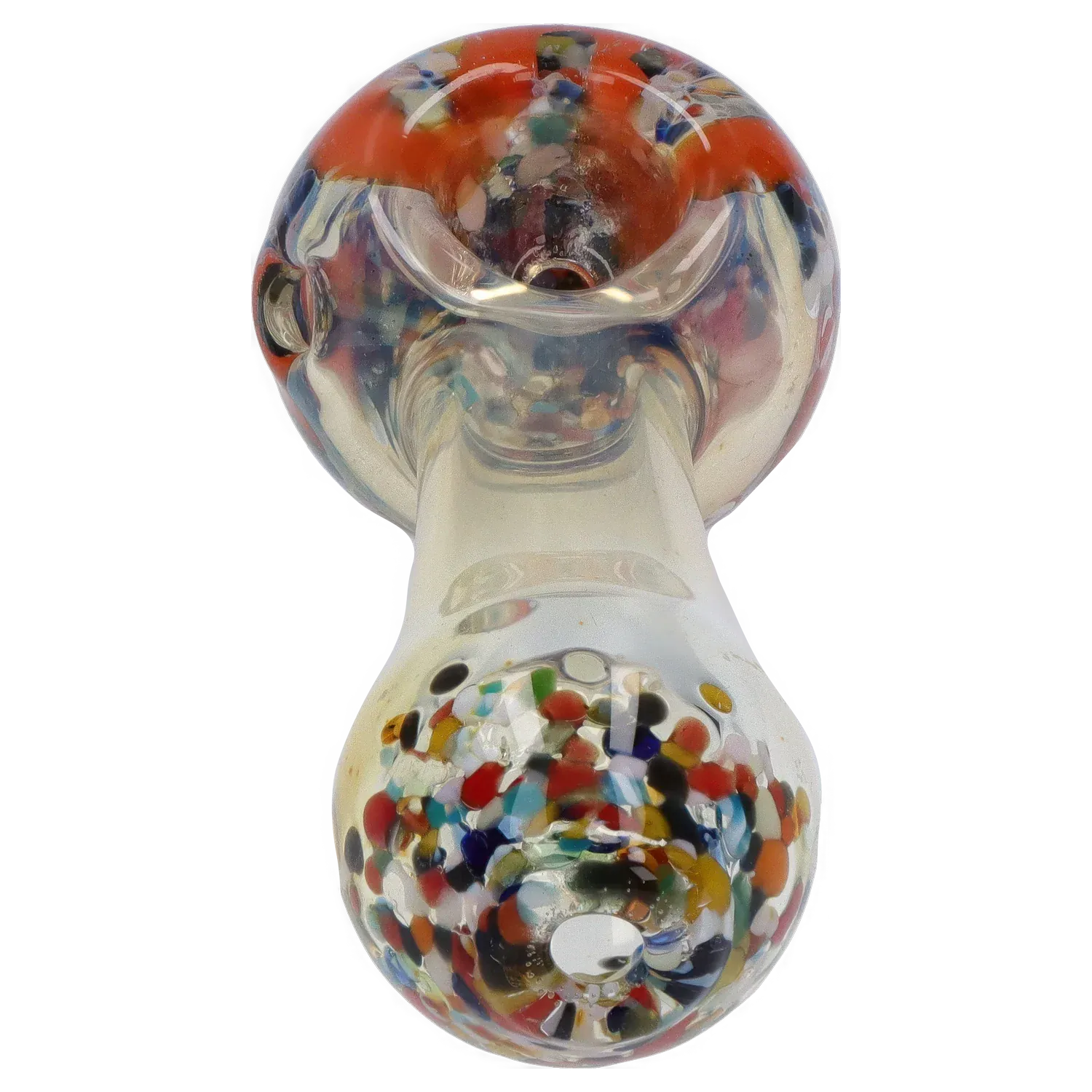 DHC 3-inch Glass Multi-Colour Dots Hand Pipe