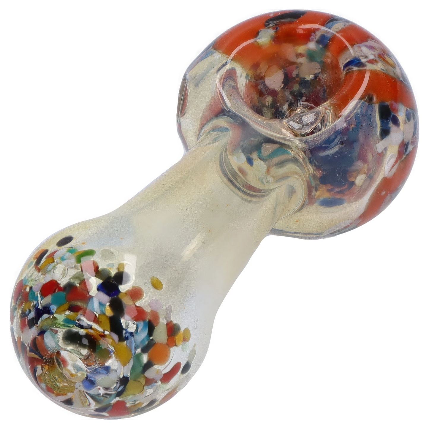 DHC 3-inch Glass Multi-Colour Dots Hand Pipe
