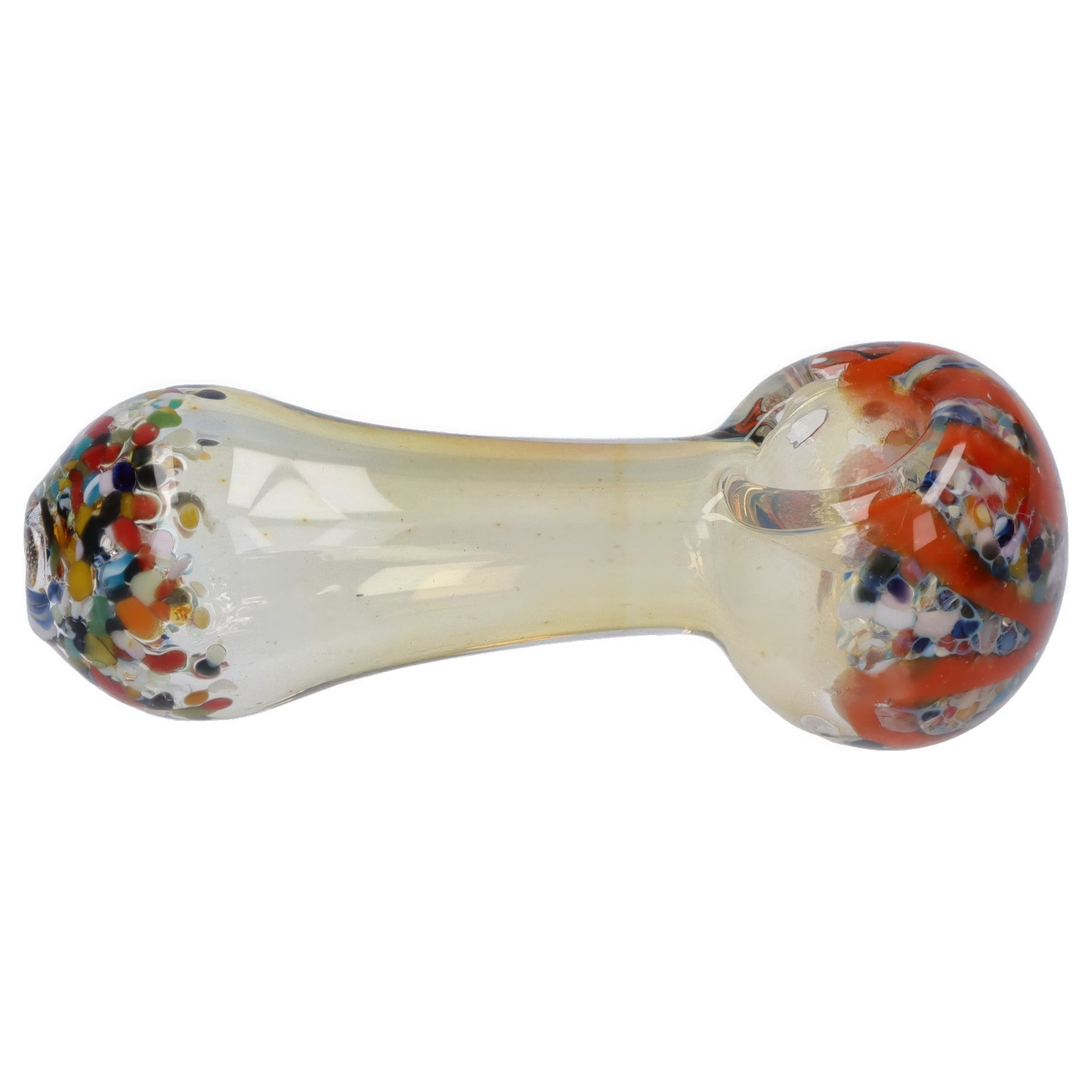 DHC 3-inch Glass Multi-Colour Dots Hand Pipe