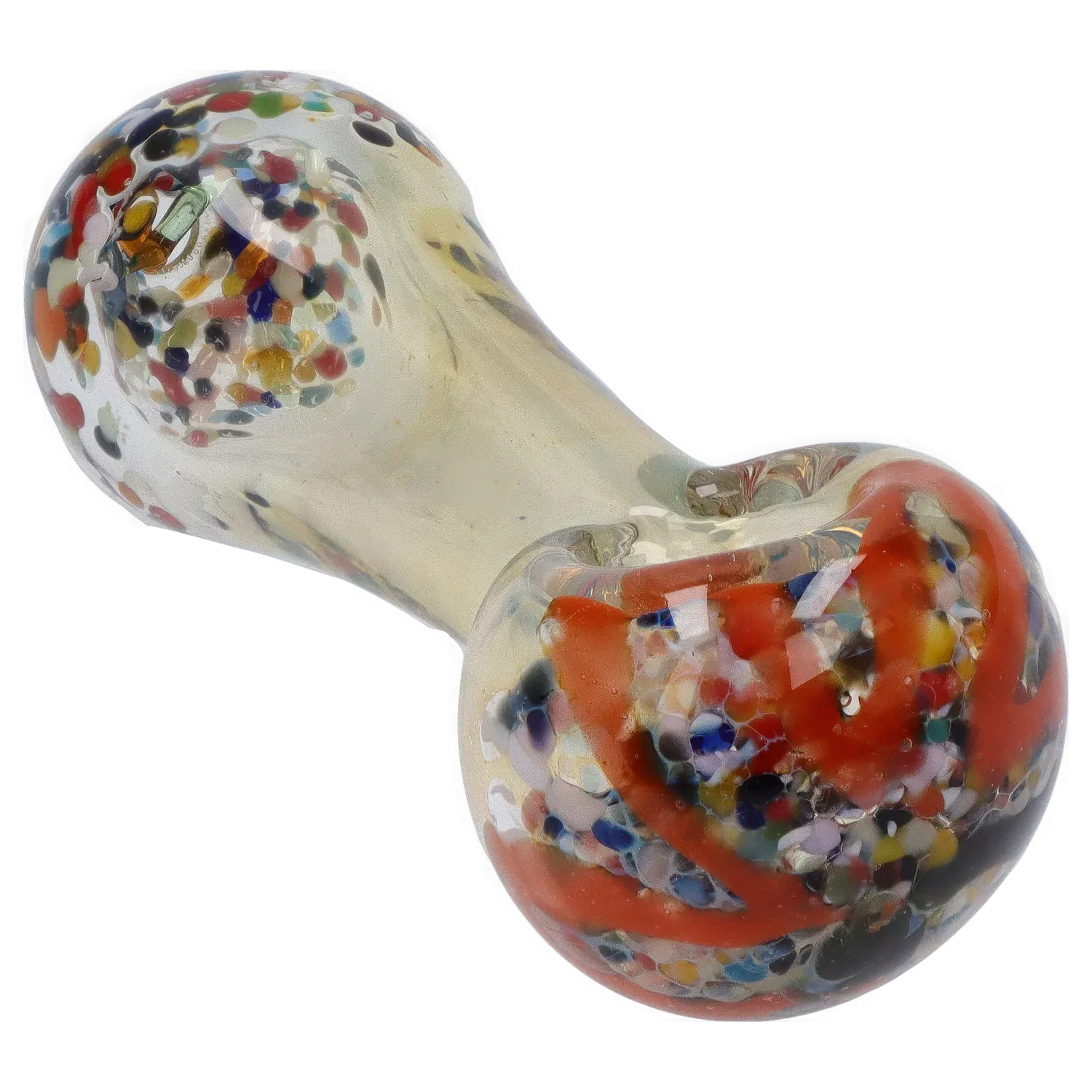 DHC 3-inch Glass Multi-Colour Dots Hand Pipe