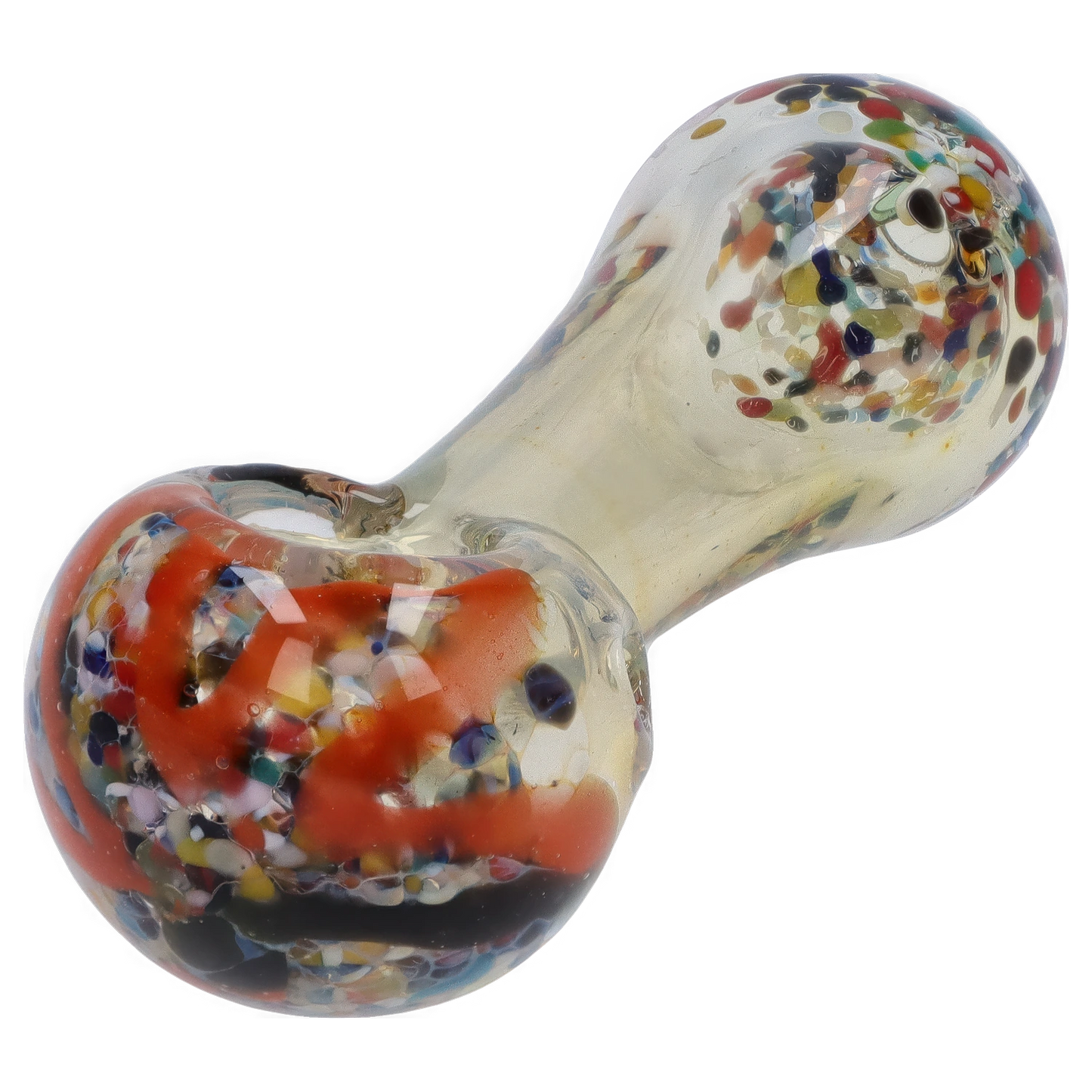 DHC 3-inch Glass Multi-Colour Dots Hand Pipe