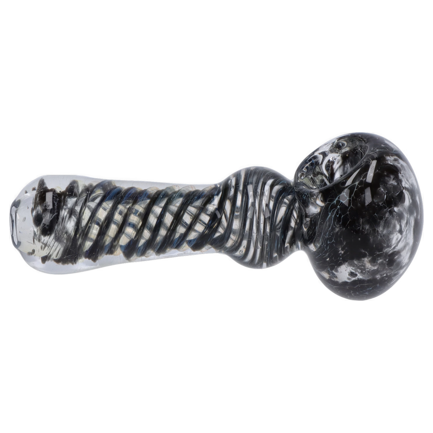 DHC 3-inch Glass Swirl with Fume Hand Pipe