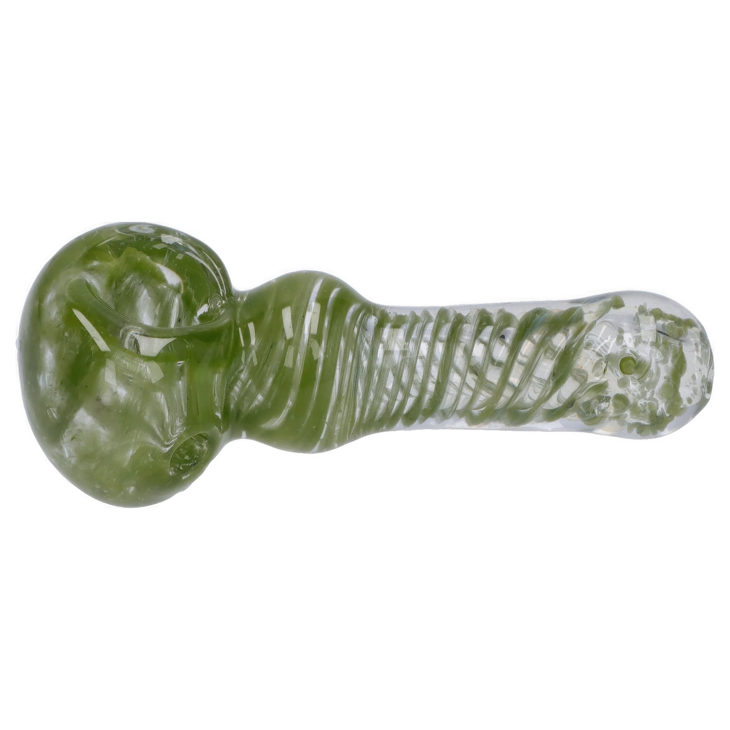 DHC 3-inch Glass Swirl with Fume Hand Pipe