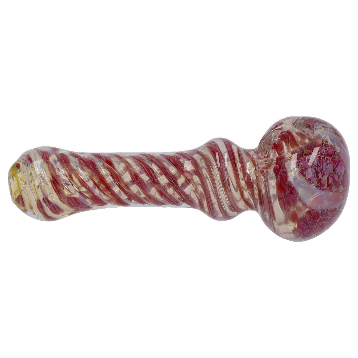 DHC 3-inch Glass Swirl with Fume Hand Pipe