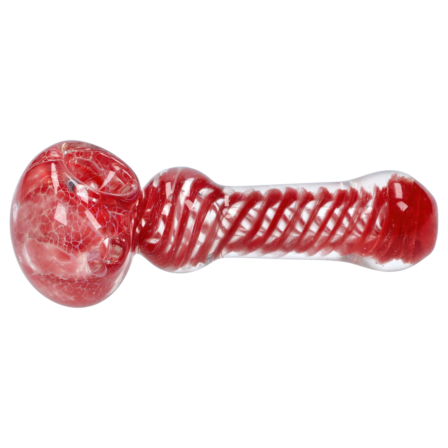 DHC 3-inch Glass Swirl with Fume Hand Pipe