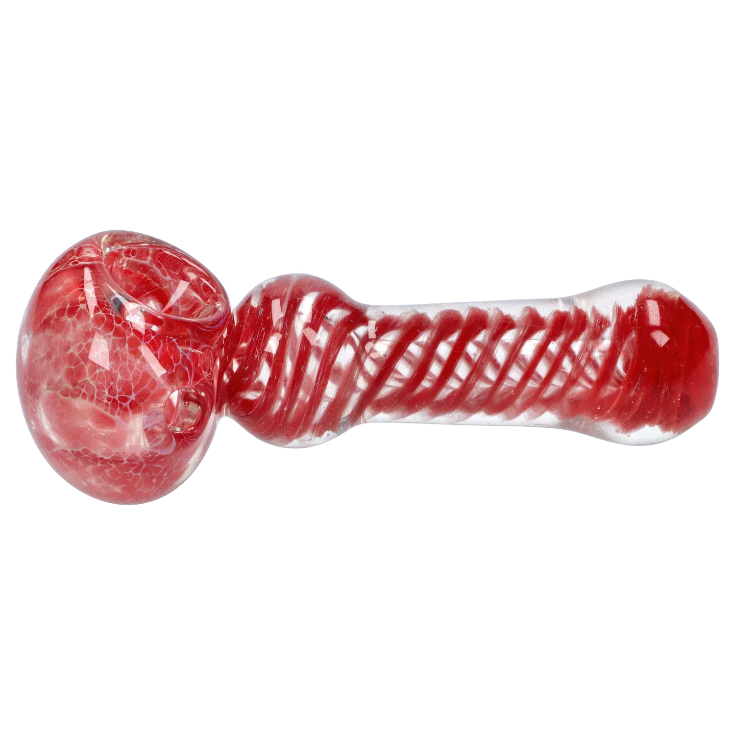 DHC 3-inch Glass Swirl with Fume Hand Pipe