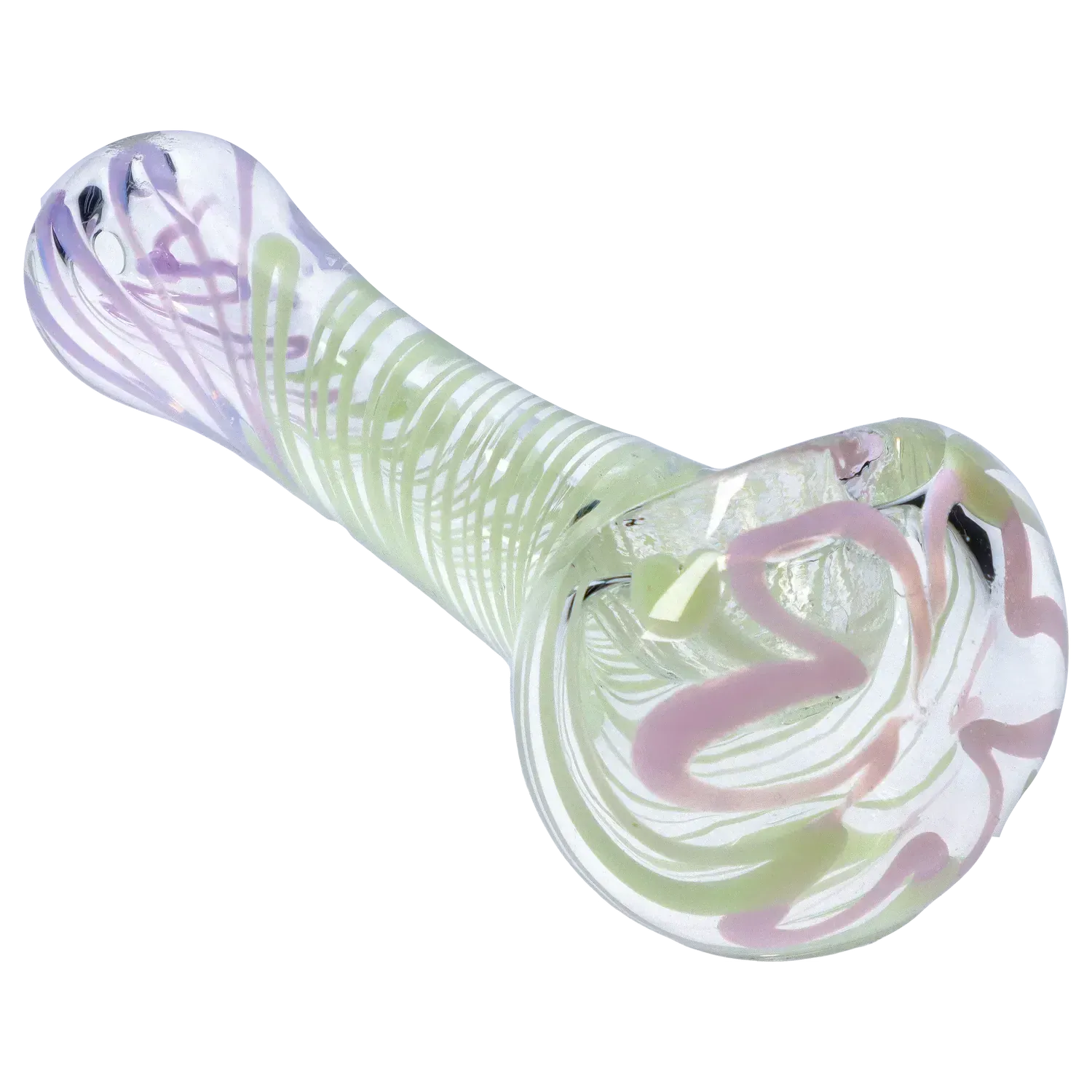 DHC 3-inch Glass Tight Swirl Hand Pipe