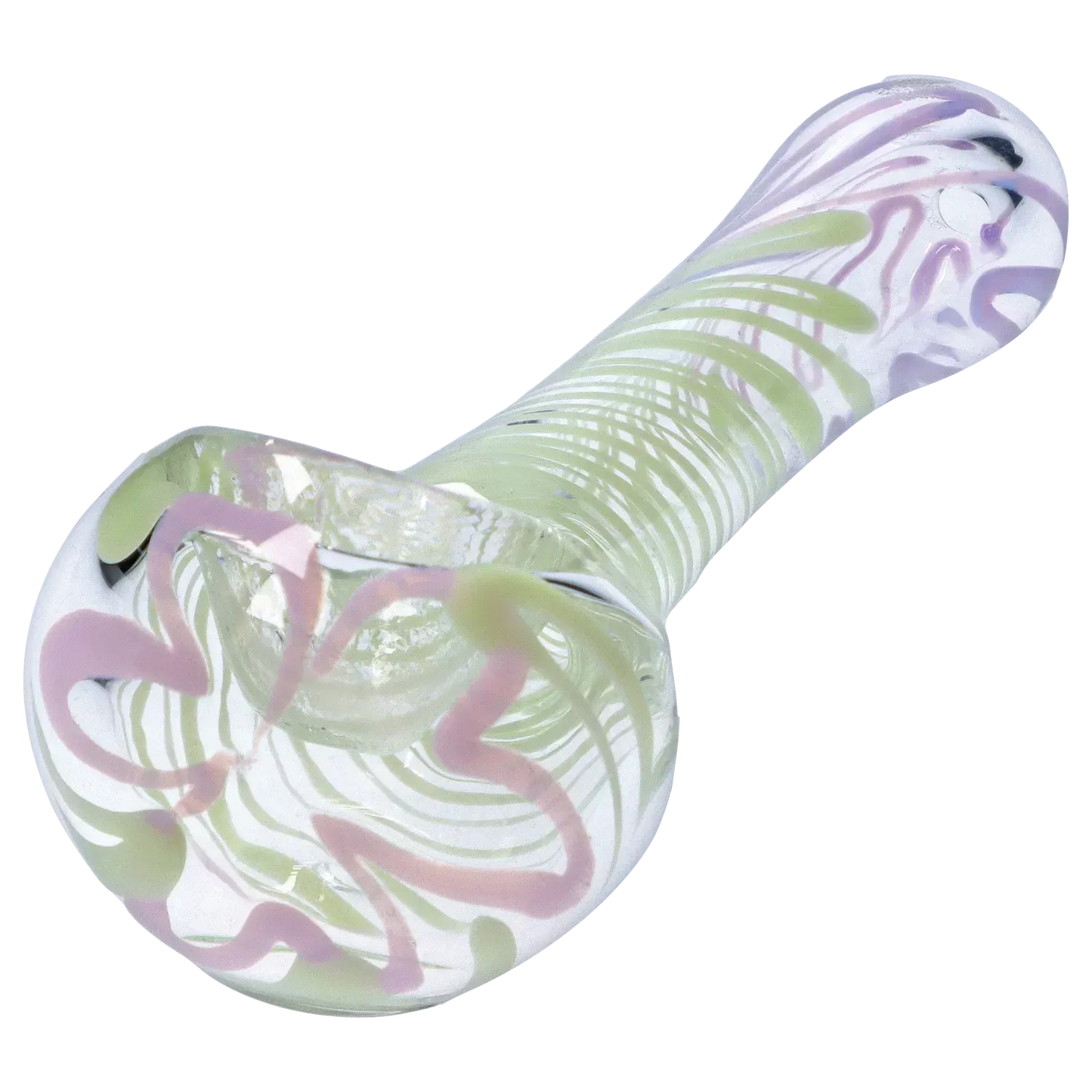 DHC 3-inch Glass Tight Swirl Hand Pipe
