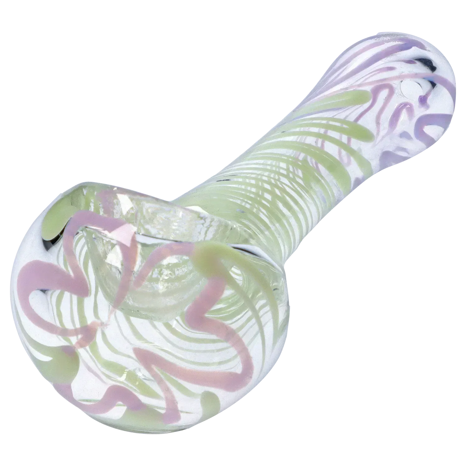 DHC 3-inch Glass Tight Swirl Hand Pipe