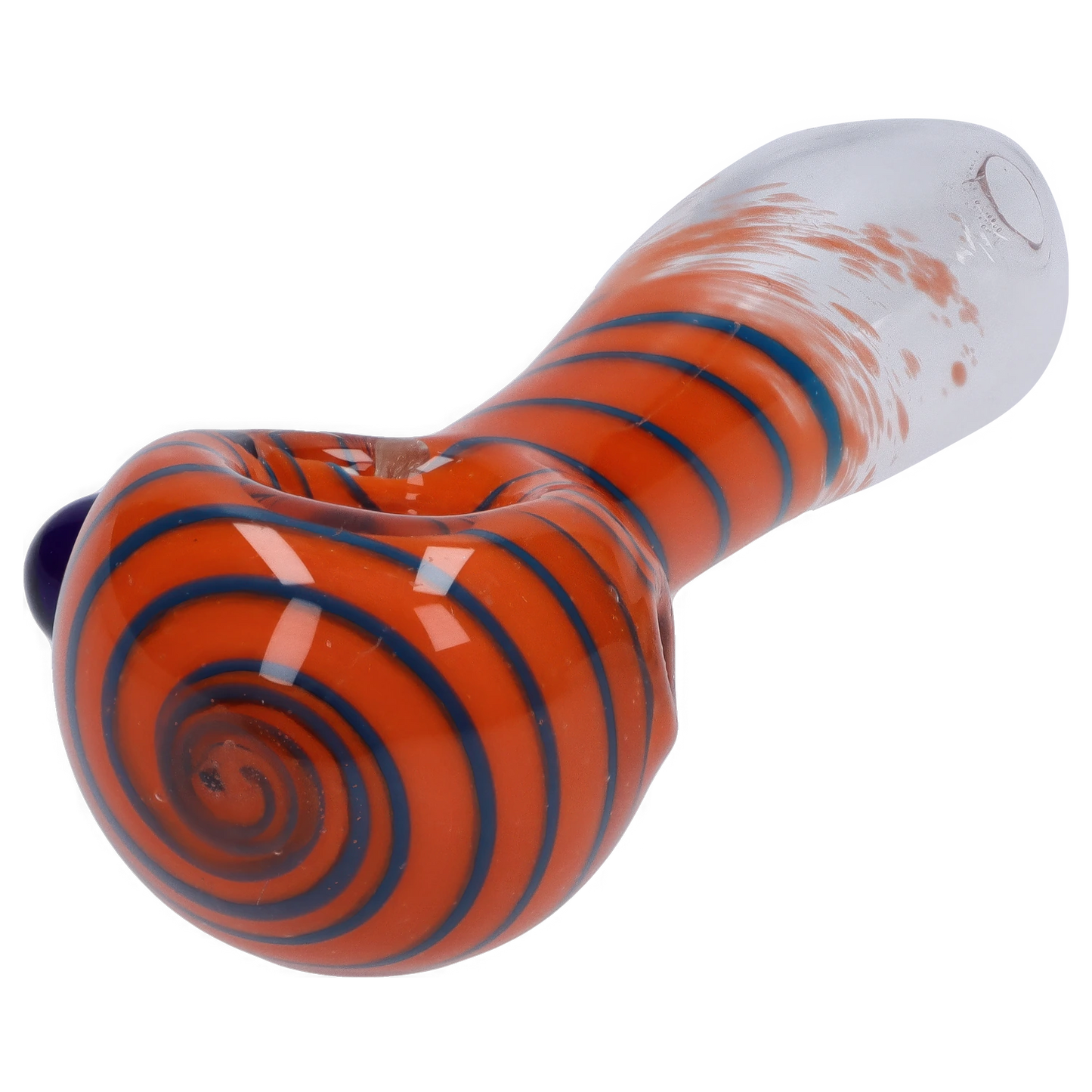 DHC 3-inch Glass with Marble Hand Pipe