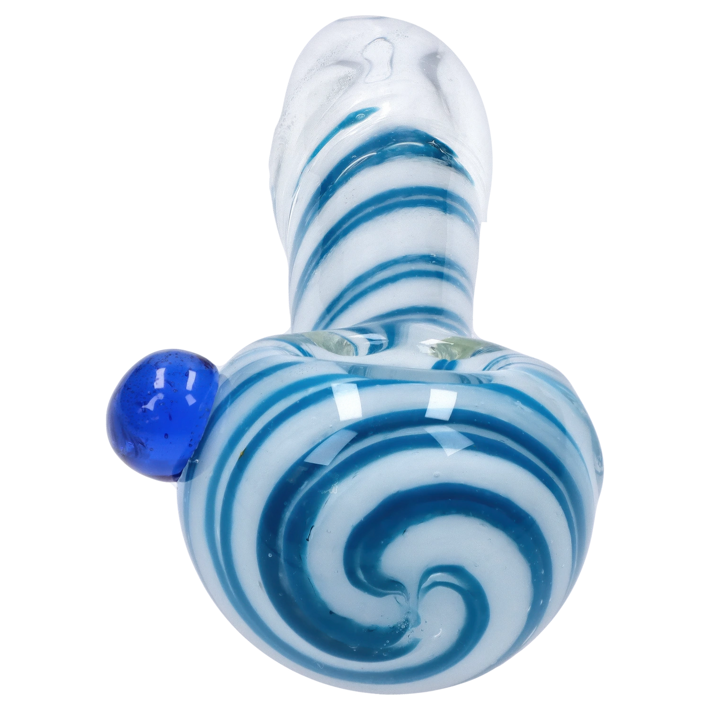 DHC 3-inch Glass with Marble Hand Pipe