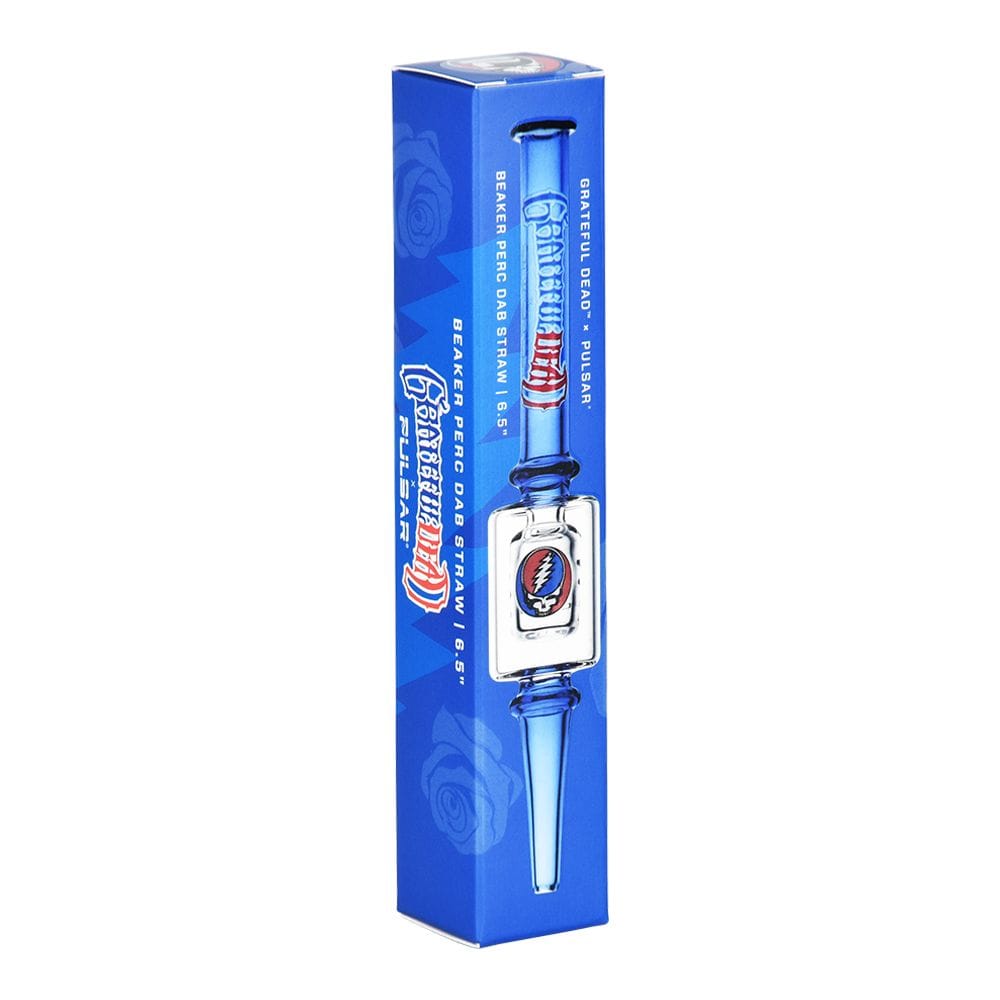 Grateful Dead X Pulsar Steal Your Face Dab Straw | 6.5"