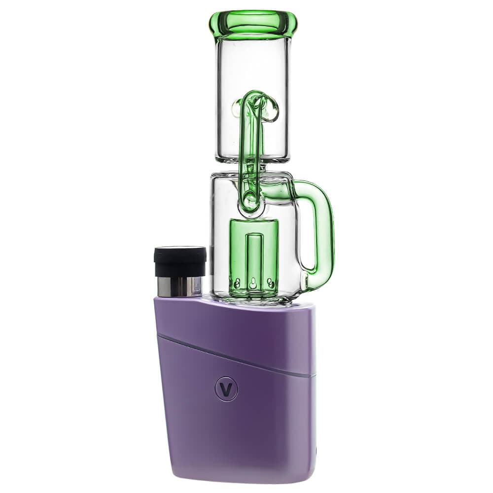 VLAB Vaporizer Accessories TRANSPARENT GREEN Halo Recycler Tube