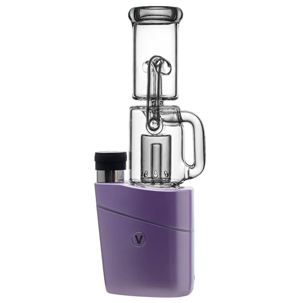 VLAB Vaporizer Accessories TRANSPARENT BLACK Halo Recycler Tube