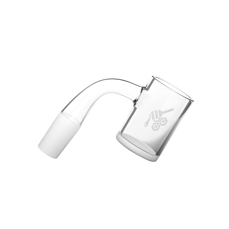 Honey & Milk Quartz Banger - 90° | Yellow Line