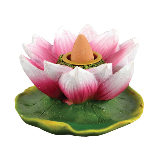 Daily High Club Incense Burner Lotus Flower Backflow Incense Burner