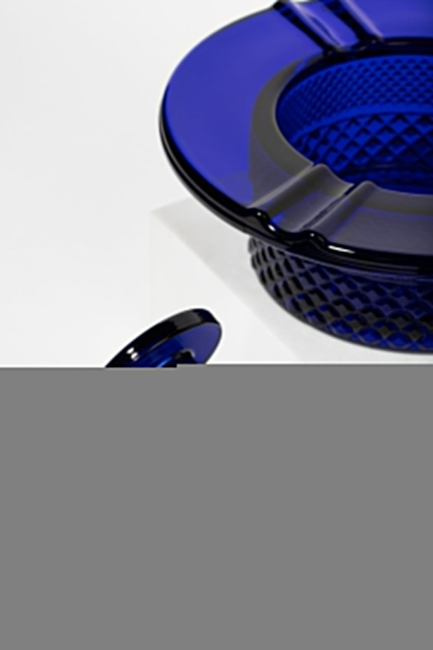 Twenties Collection Ashtray | Cobalt