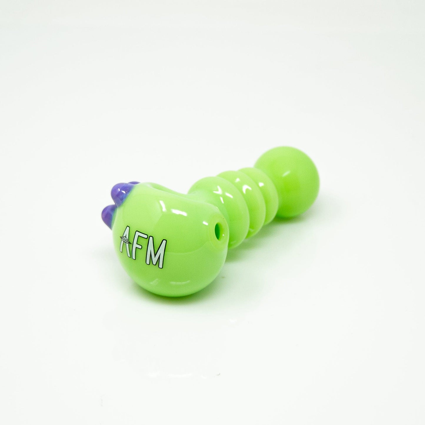 AFM Smoke Hand Pipe Slime 4" AFM Three Point Color Hand Pipe