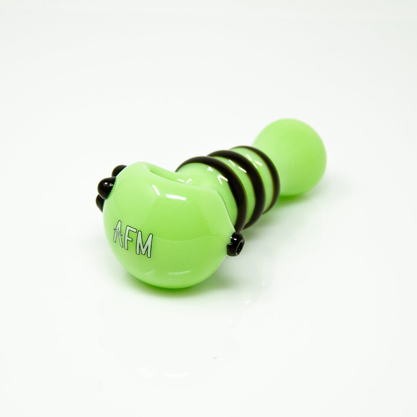 AFM Smoke Hand Pipe Slime 4.5" AFM Tiger Stripe Color Hand Pipe