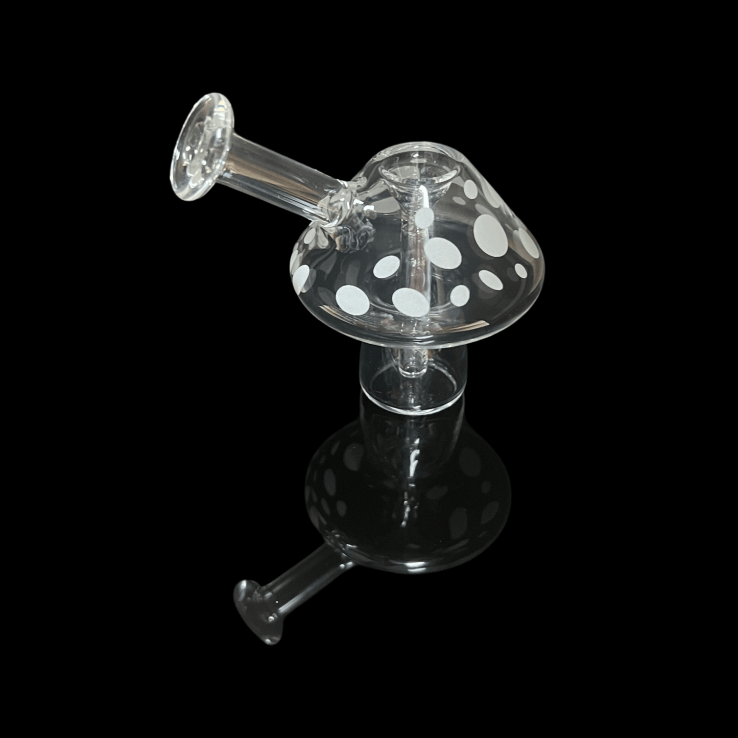 Art of Smoke Bubbler "Mushroom" Glow-in-the-Dark Mini Bubbler