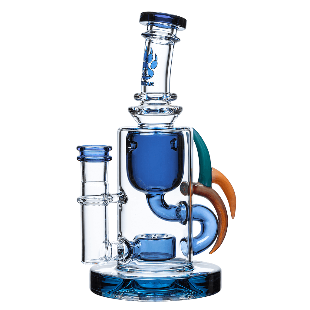 Calibear Water Pipe Blue RIBBING HORN KLEIN