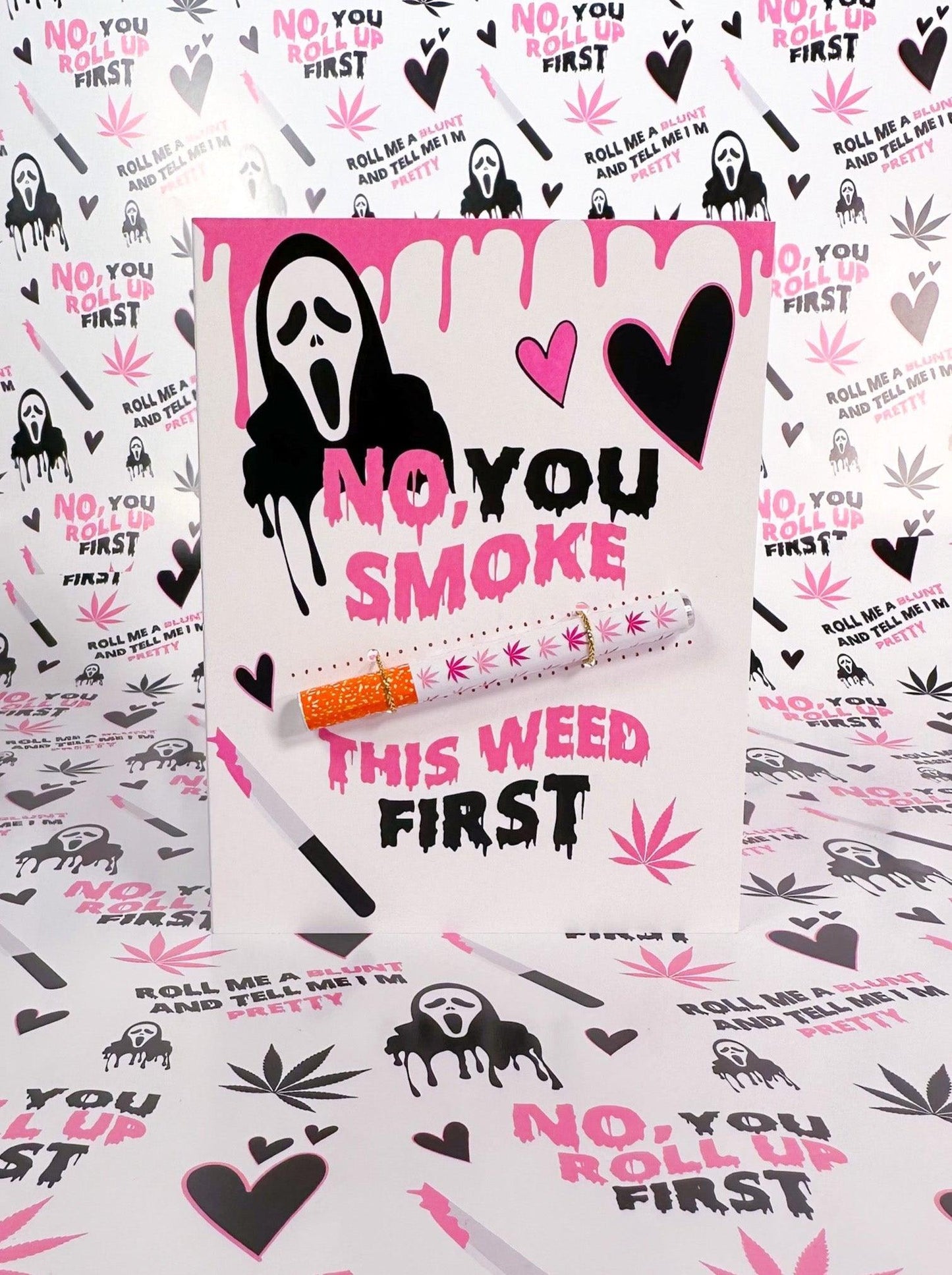 KushKards Greeting Cards Scream You Smoke This Cannabis Greeting Card