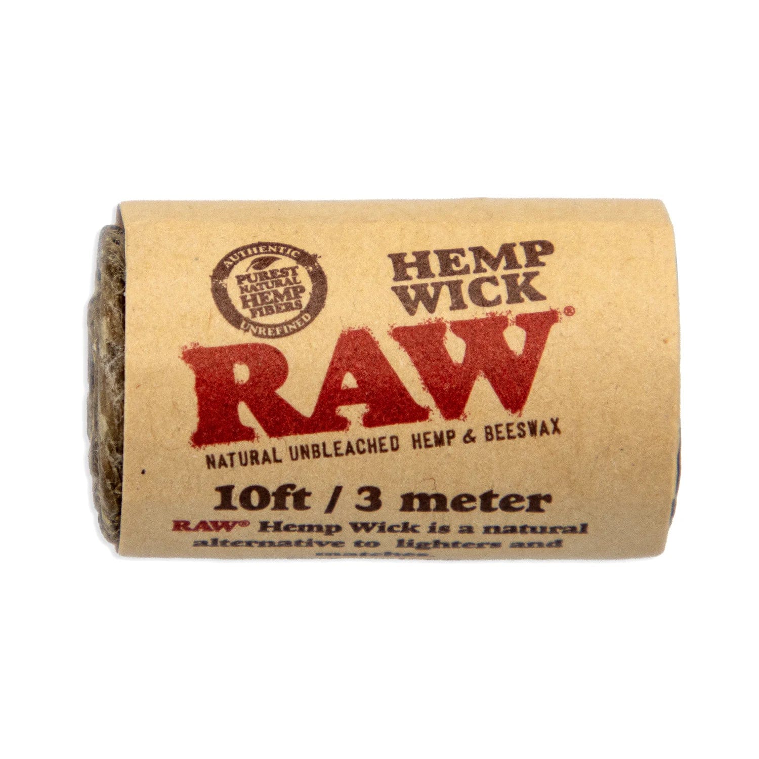 RAW Hemp Wick (10 Ft.), RAW