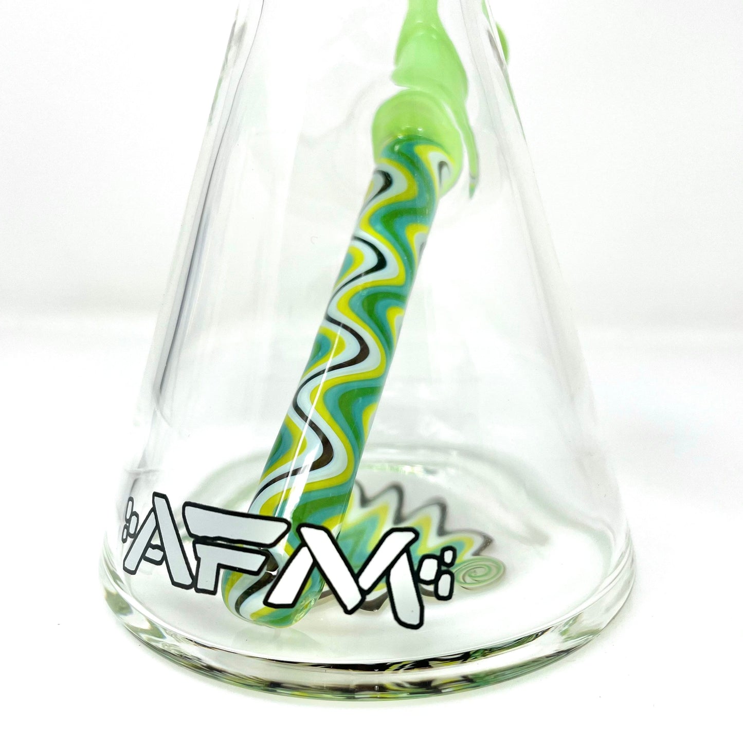 AFM Smoke Bong 8.5" AFM Reversal Wig Wag Power Glass Beaker Bong