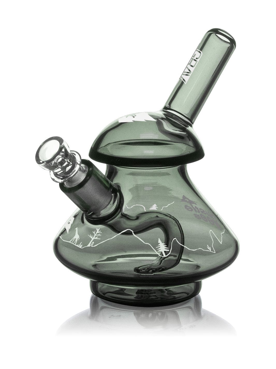 GRAV Bubbler LRG® Hustle Trees Wobble Bubbler