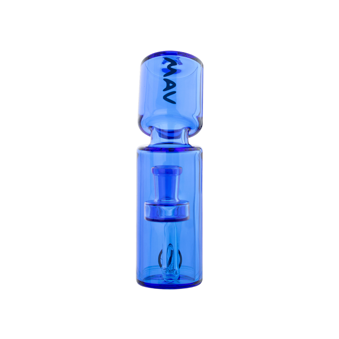 MAV Glass Dab Rig Blue Spraycan Rig