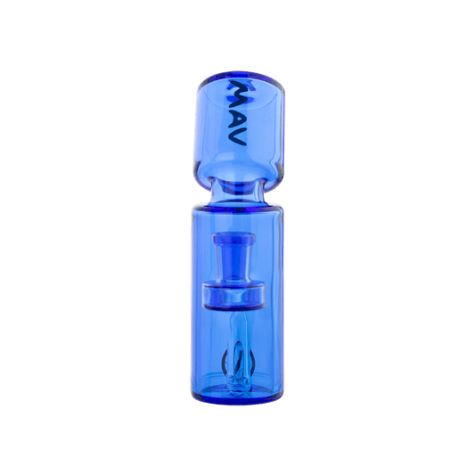 MAV Glass Dab Rig Blue Spraycan Rig