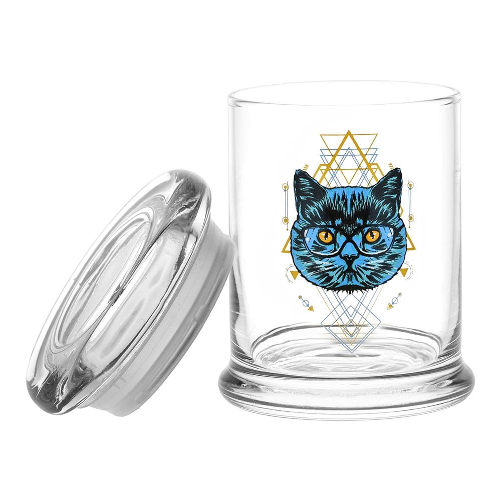 Pulsar Stash Jar 420 Jars Pop Top | Sacred Cat