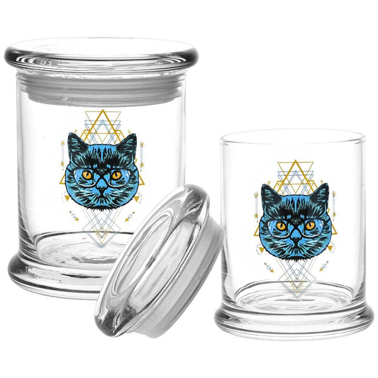 Pulsar Stash Jar 420 Jars Pop Top | Sacred Cat