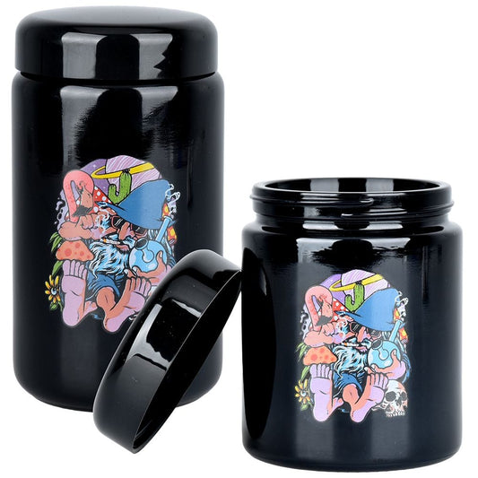 Pulsar Stash Jar 420 Jars UV Screw Top | Flamingo Wizard