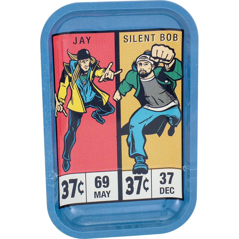 Budding Equity Rolling Tray Jay and Silent Bob / Small Budding Equity Rolling Trays