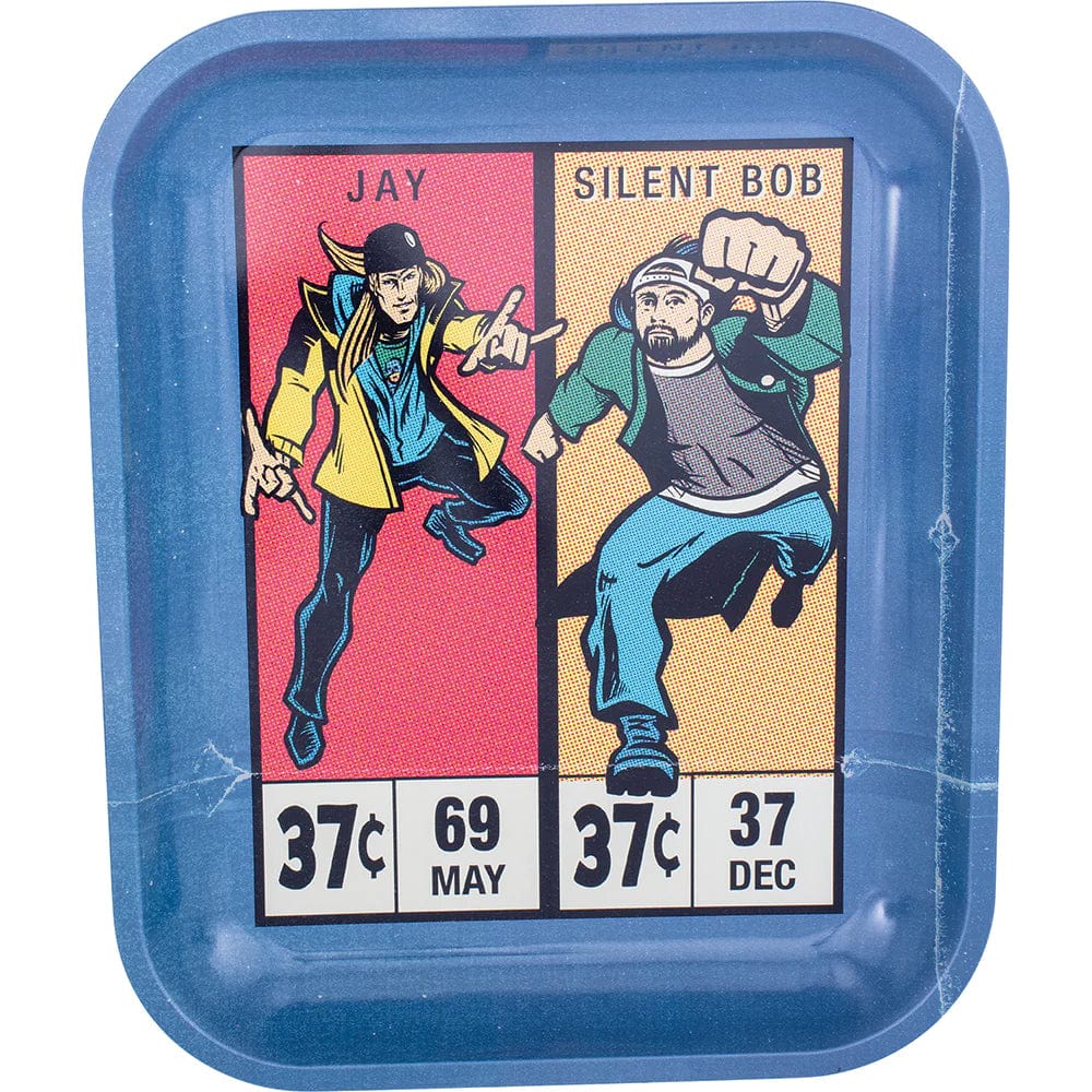 Budding Equity Rolling Tray Jay and Silent Bob / Large Budding Equity Rolling Trays
