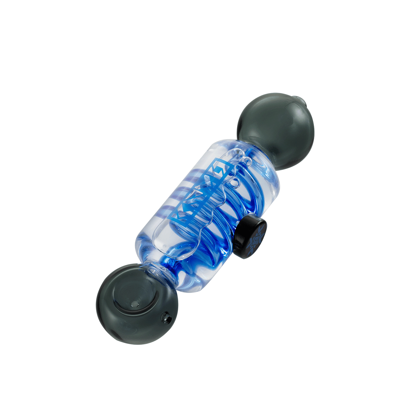 Kryo Hand Pipe Black Glycerin Bubble Hand Pipe | Freezable