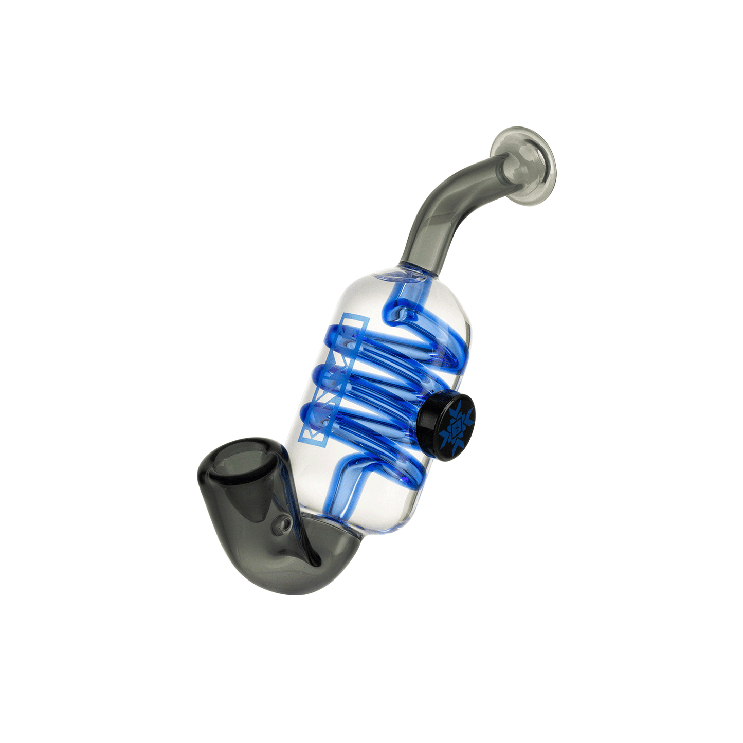 Kryo Hand Pipe Black Glycerin Sherlock Hand Pipe | Freezable