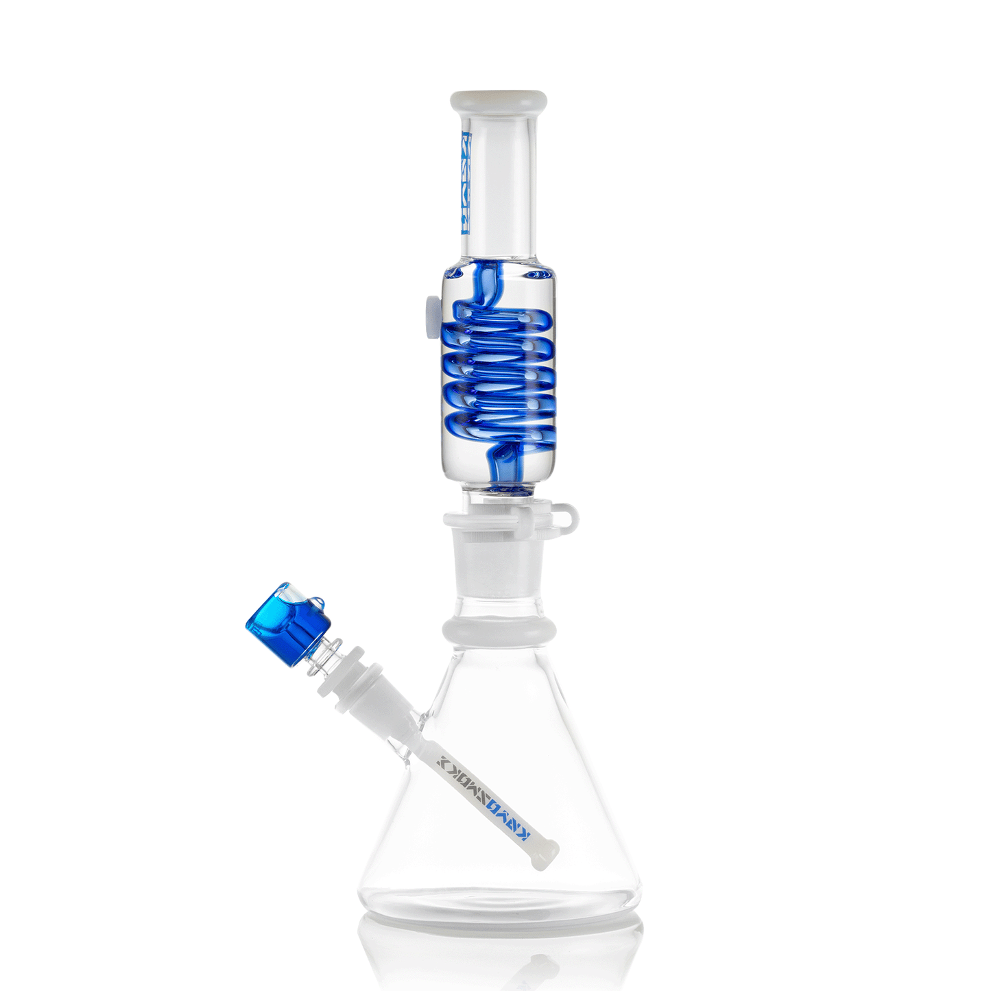 Kryo Bong White Glycerin Beaker Bong | Freezable