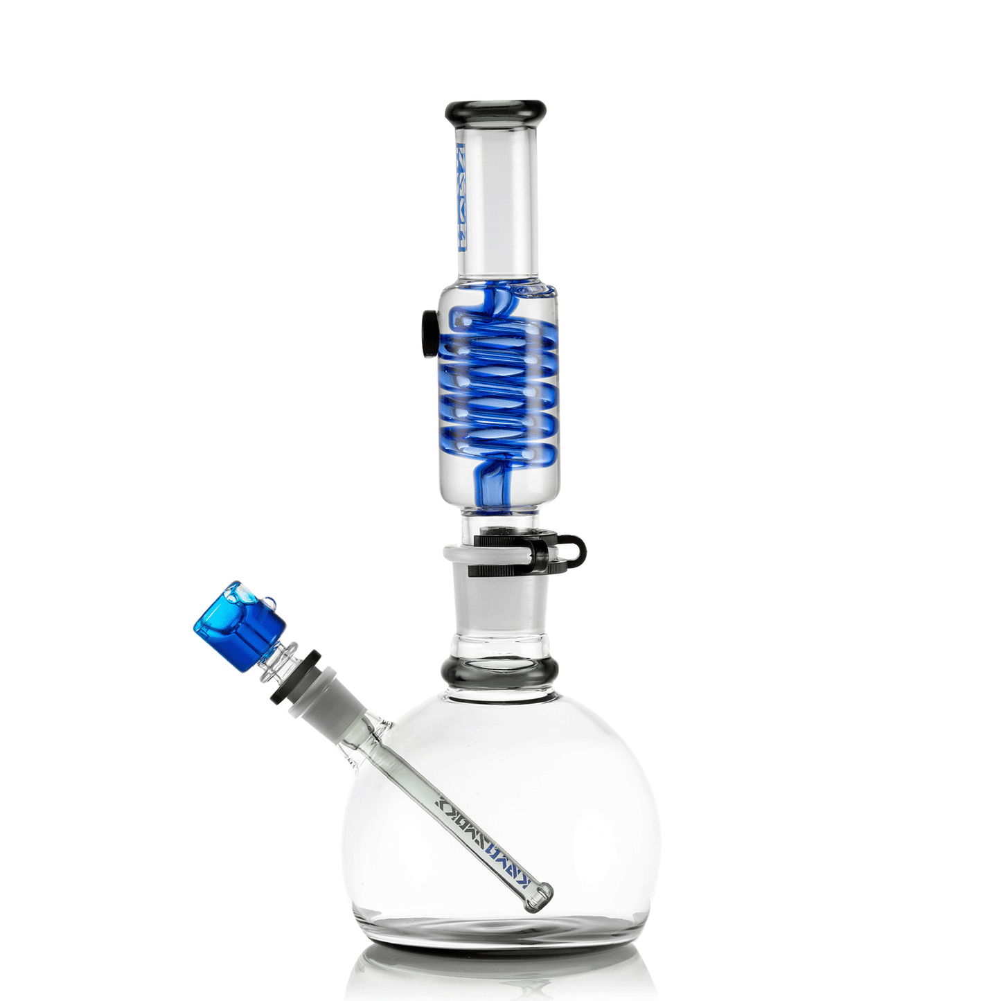 Kryo Bong Black Glycerin Bubble Beaker Bong | Freezable