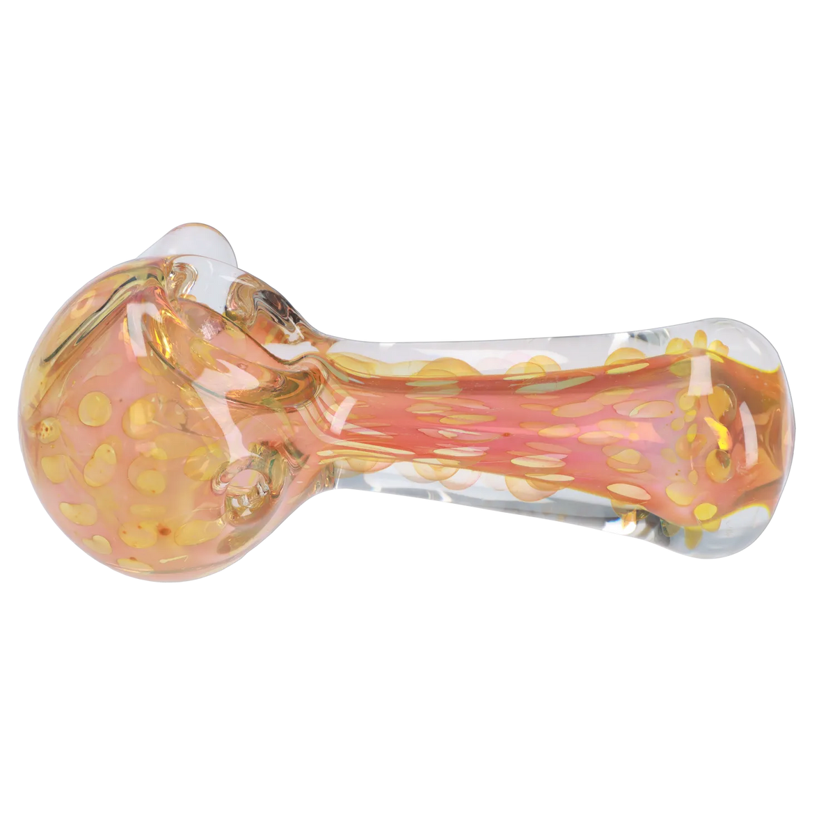 Frit Twisty Spoon Pipe - 4.5 in.