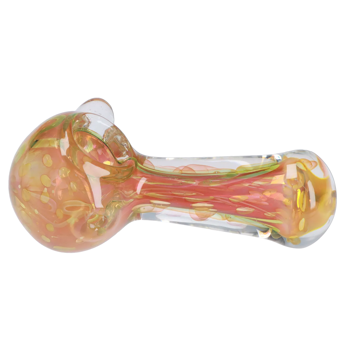Frit Twisty Spoon Pipe - 4.5 in.