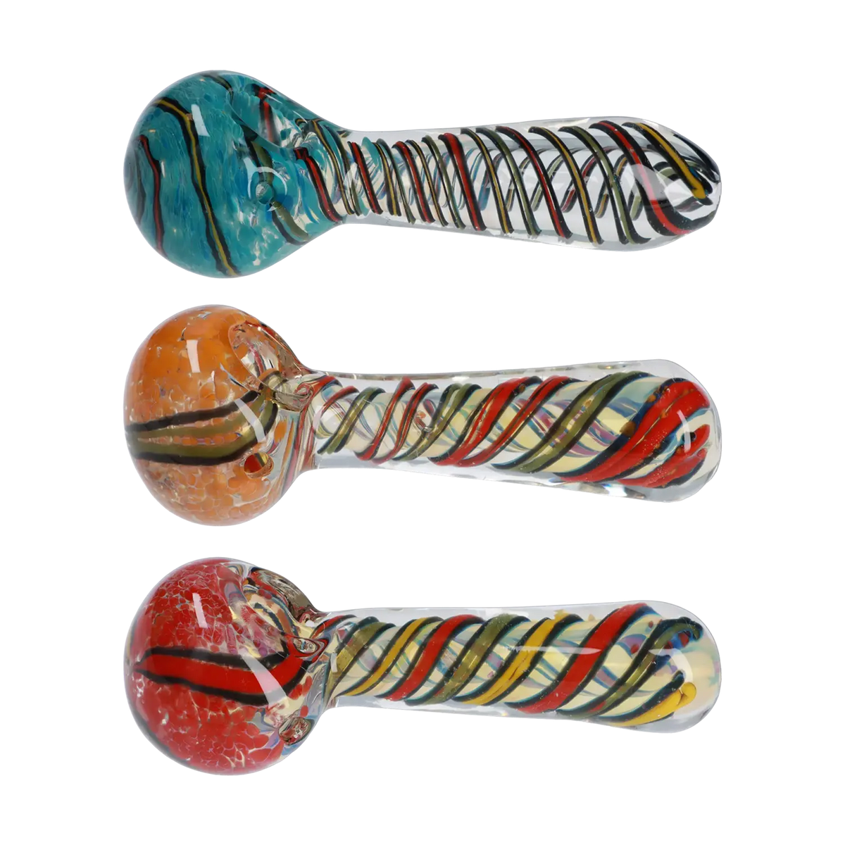 Frit Spoon Pipe - 4.5 in.