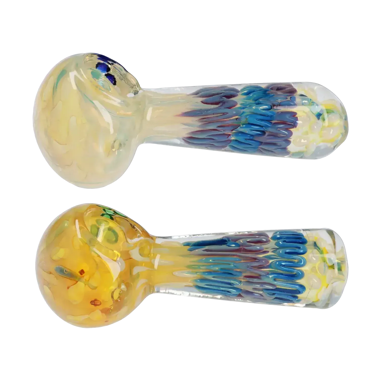 DHC Twisting Color Wrap Spoon Pipe - 4in.