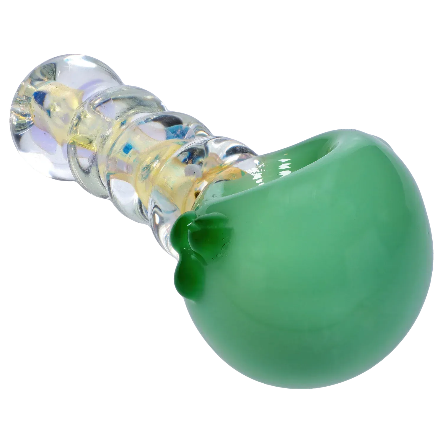 DHC Frit Head with Marbles Spoon Pipe - 5 in.