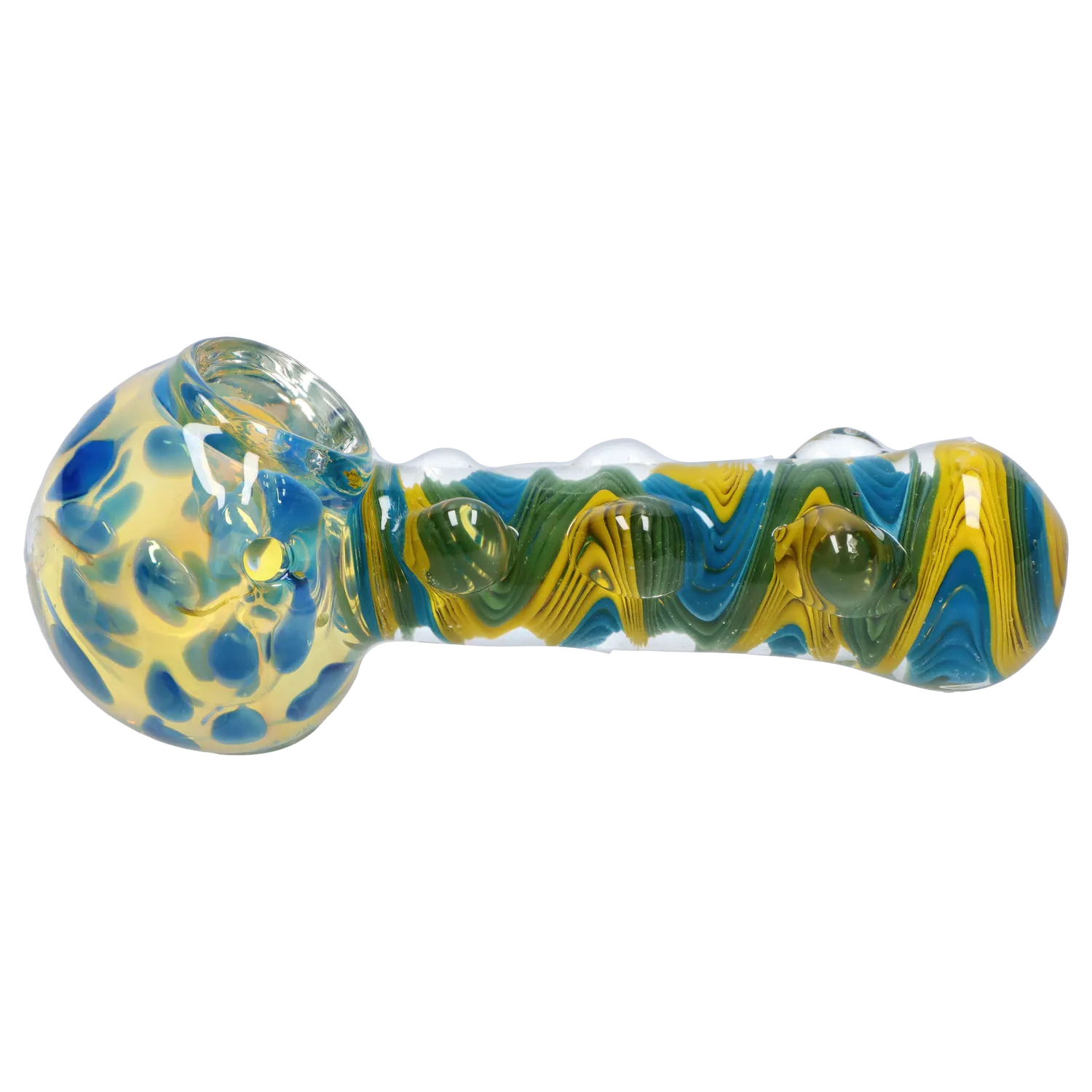 DHC Bumpy Color Twist Fume Spoon Pipe