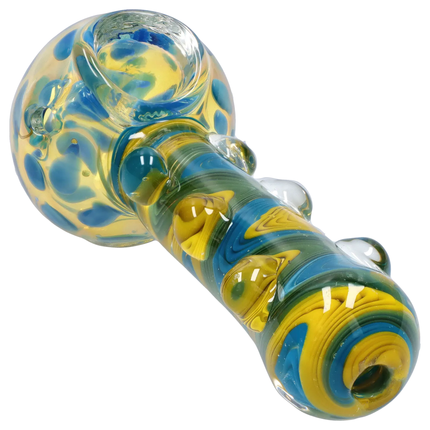 DHC Bumpy Color Twist Fume Spoon Pipe